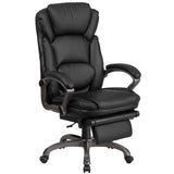 Martin High Back Black LeatherSoft Executive Reclining Ergonomic Swivel Office Chair