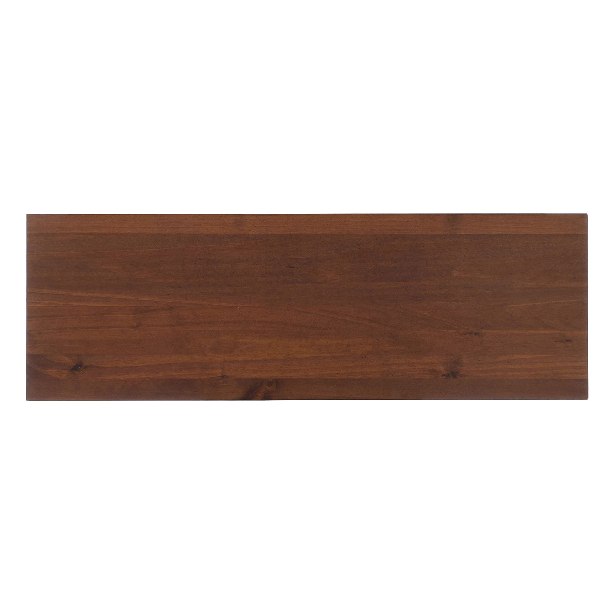 Home Dcor Console Table, 42.01"w x 13.98"d x 30.71"h, Antique Tobacco