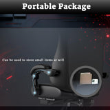 Ergonomic Gaming Chair with Pocket Spring Cushion & Footrest