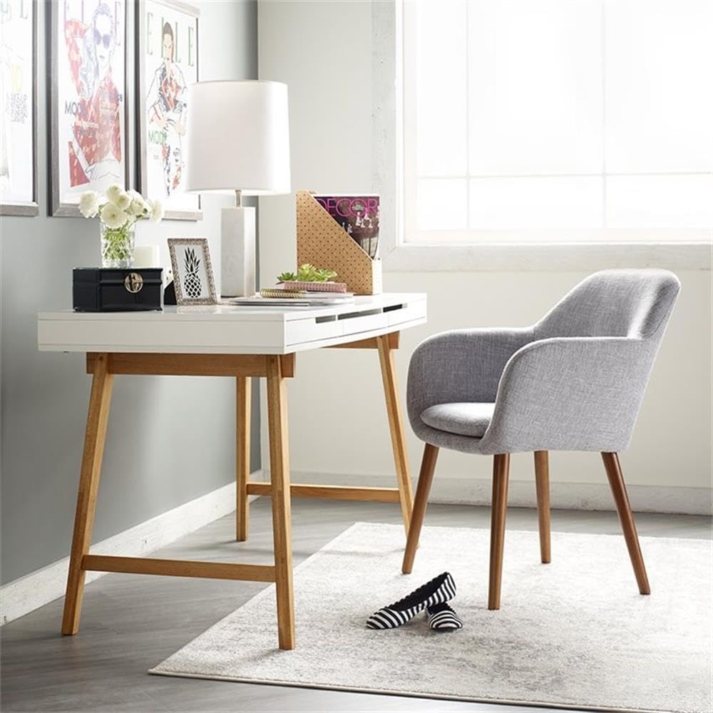 Roux Arm Accent Chair, French Gray