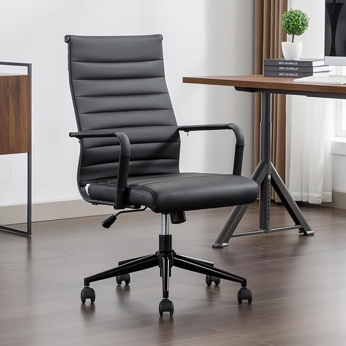 Office Desk Chair Modern, Conference Room Chairs with Wheels