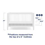 6-in-1 Convertible Crib - Greenguard Gold Certified