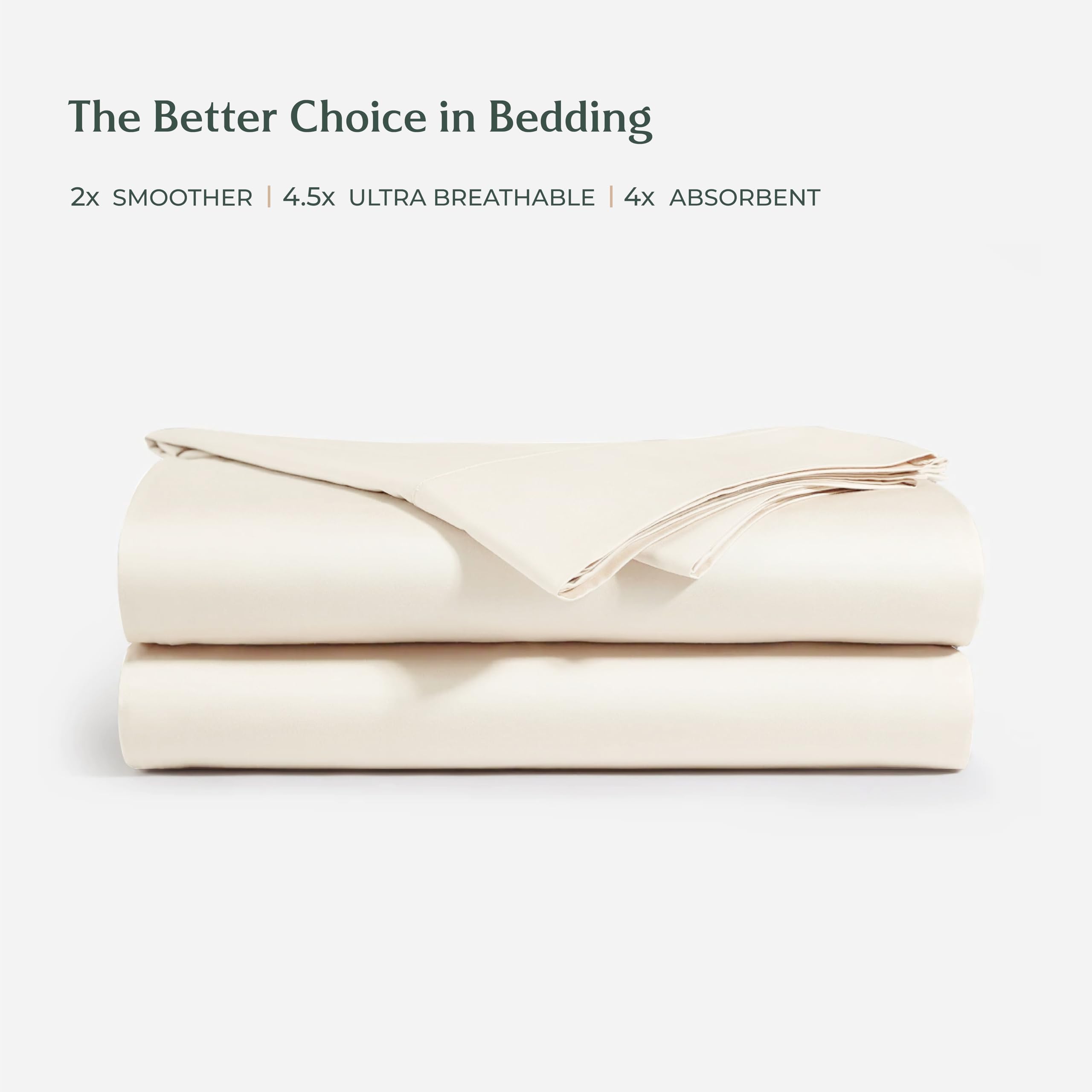 100% Viscose Derived from Bamboo Sheets Queen - 4 Piece Bamboo