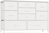 Wide Dresser with 9 Large Drawers for 55'' Long TV Stand Entertainment Center