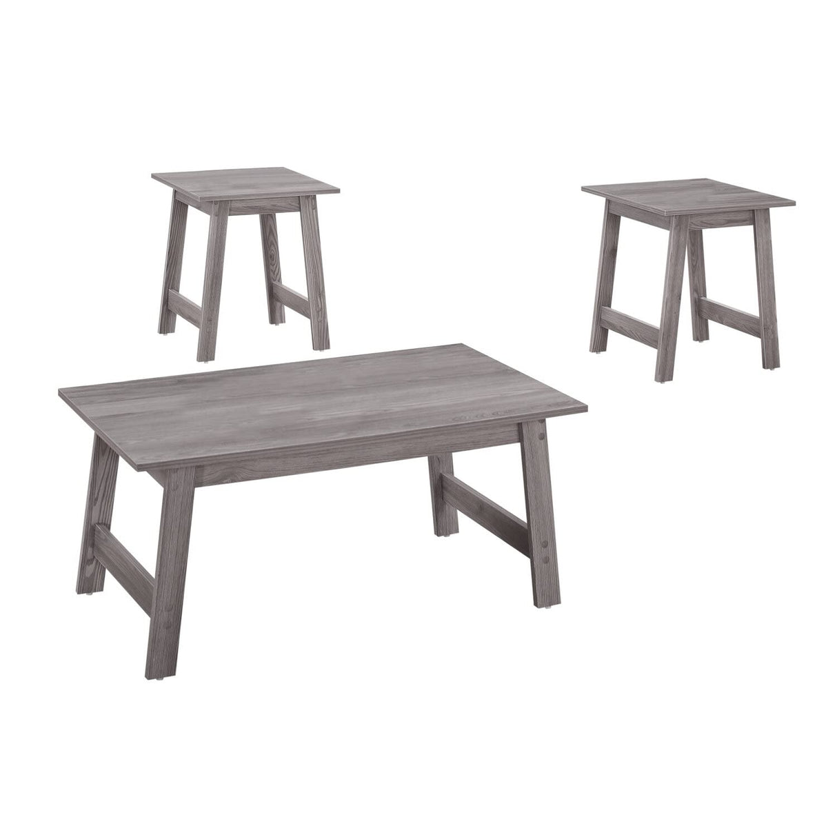 I Table SET-3PCS Set, Grey