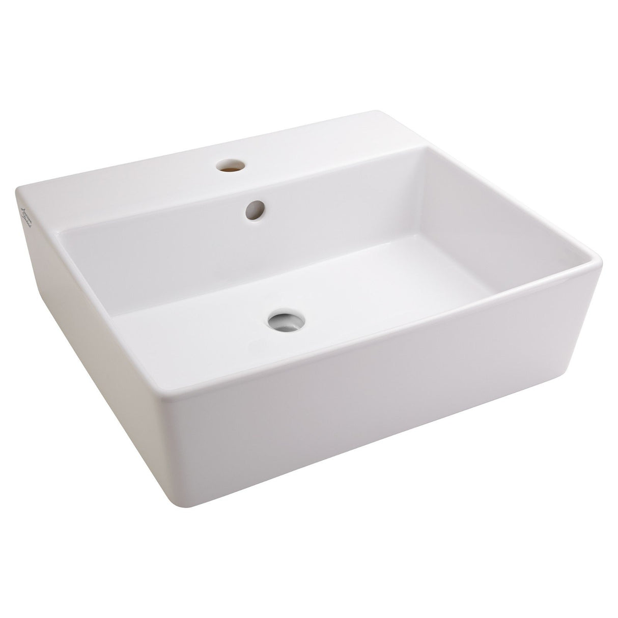 552001.02 0552001.020 Loft Above Counter Sink with Faucet Hole, White