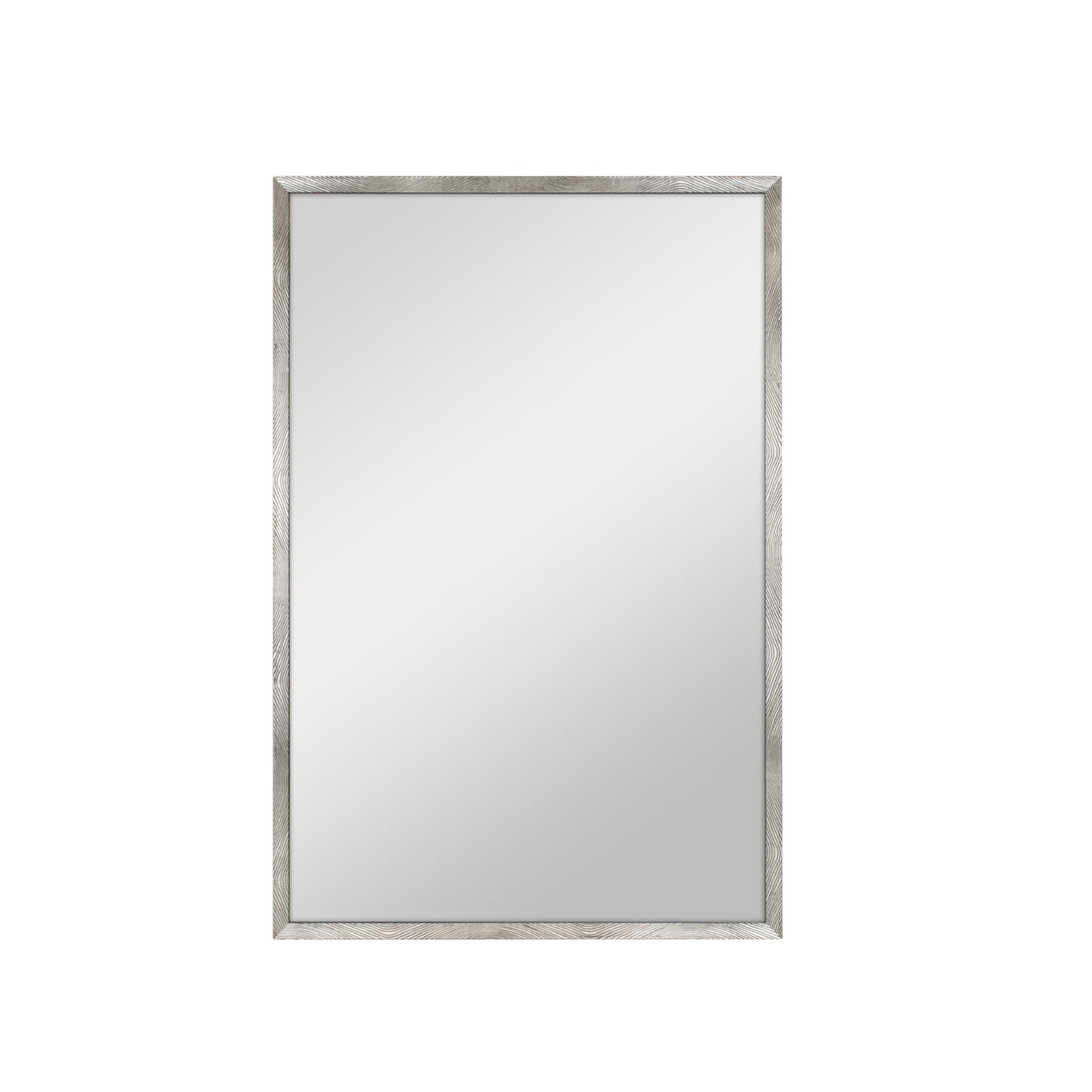 Rope Front Loaded Wall Mirror, (20x30, Brushed Nickel)