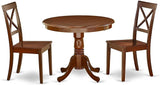 ANBO5-CAP-W Antique 5 Piece Kitchen Set for 4 Includes a Round Dining Room