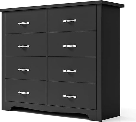 7 Drawers Dresser for Bedroom, Wood Bedroom Dresser Modern Drawer Chest