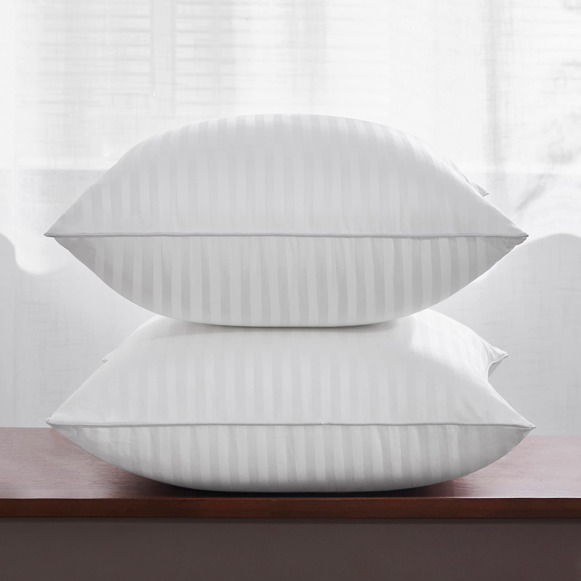 20 x 20 Throw Pillow Inserts, Firm and Fluffy Decorative Square Pillows for Couch Bed