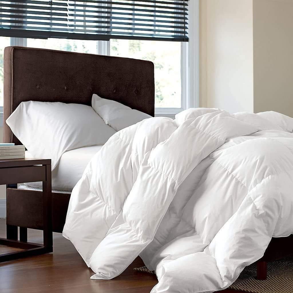 Goose Down Fiber Waterfowl Feather Fiber Comforter Duvet