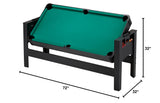 Original 3-in-1, 6-Foot Flip Game Table (Air Hockey, Billiards and Table Tennis)