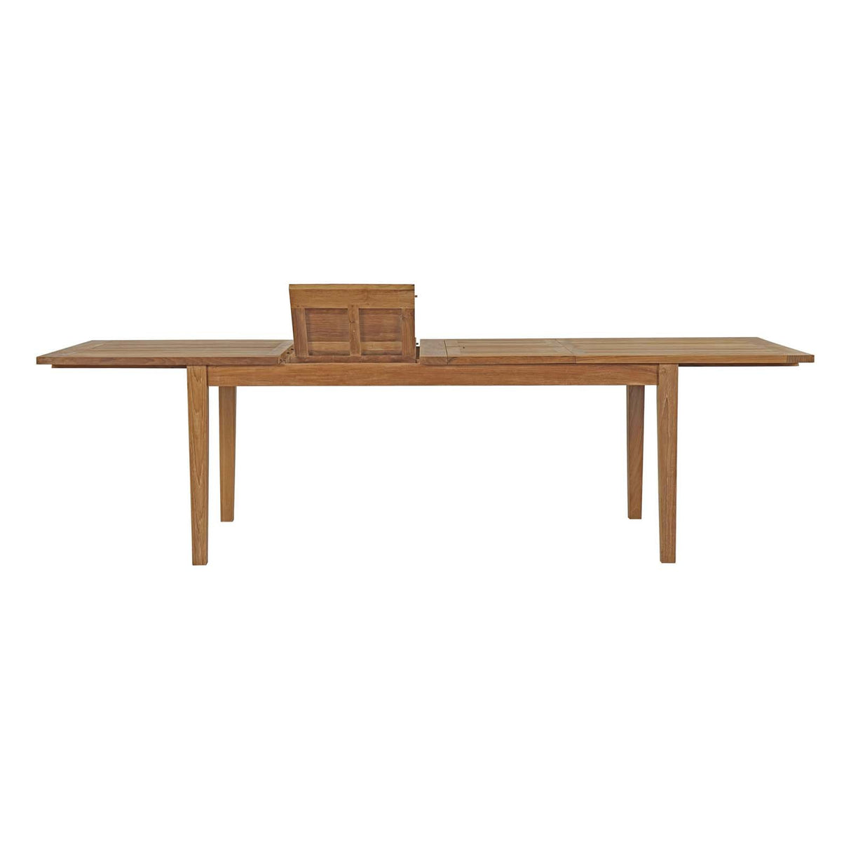 EEI-2714-NAT Marina Premium Grade A Teak Wood Outdoor Patio Extendable