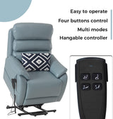 Small Lift Chair Recliner for Short People, Lay Flat Power Lift Sofa with Infinite