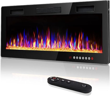 60 inch Ultra Thin Electric Fireplace