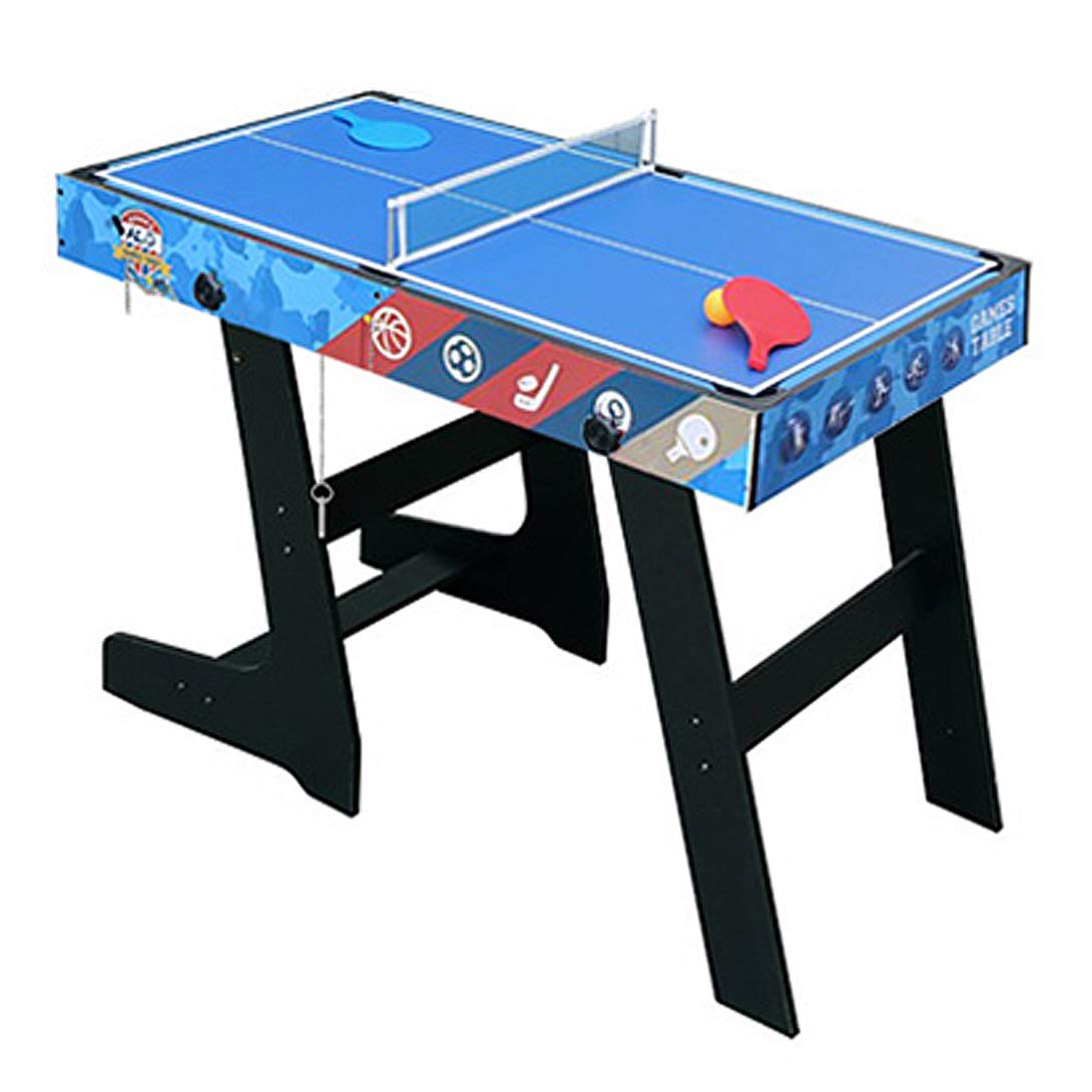 Multi Game Table 5-in-1 Combo Game Table, 5 Games with Hockey, Billiards