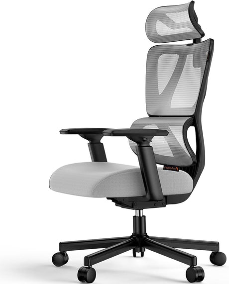 Ergonomic Office Chair with 30% Thicker Saddle Shaped Spring Cushion