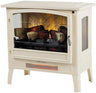 Country Living Infrared Freestanding Electric Fireplace Stove Heater in Navy Blue