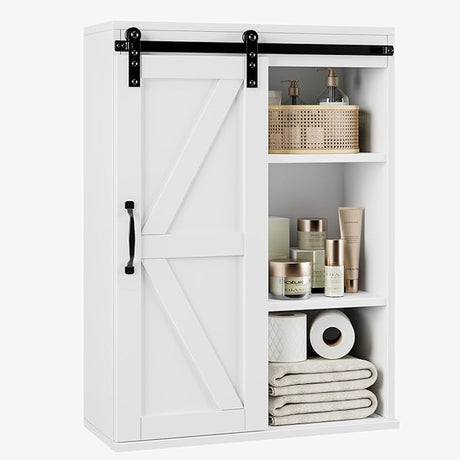 Bathroom Cabinet Wall Mounted, Farmhouse Medicine Cabinet