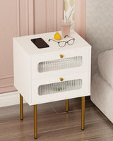 Modern Beside Table with Storage Drawer