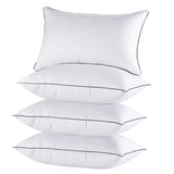 Bed Pillows Standard Size Set of 4, Cooling and Supportive Full Pillow 4 Pack