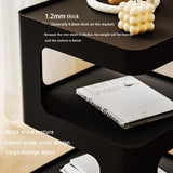 Side Table,Modern end Table,Black Metal nightstand,Bedside Tables,Accent Table