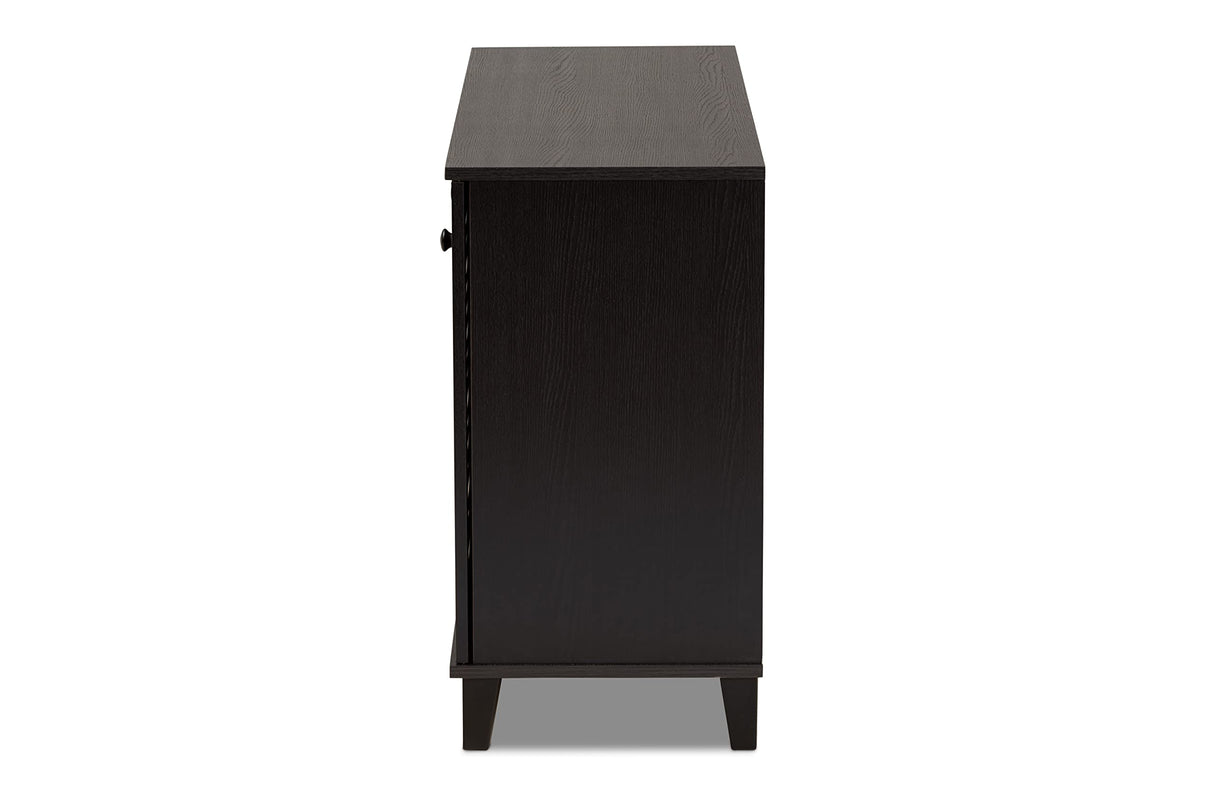 Warren Shoe-Storage Cabinet, Espresso