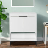 36'' Bathroom Vanity with Sink,Undermount Rock Plate Sink Combo Set