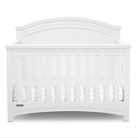 Simmons Kids SlumberTime Emma Convertible Crib N More, Grey