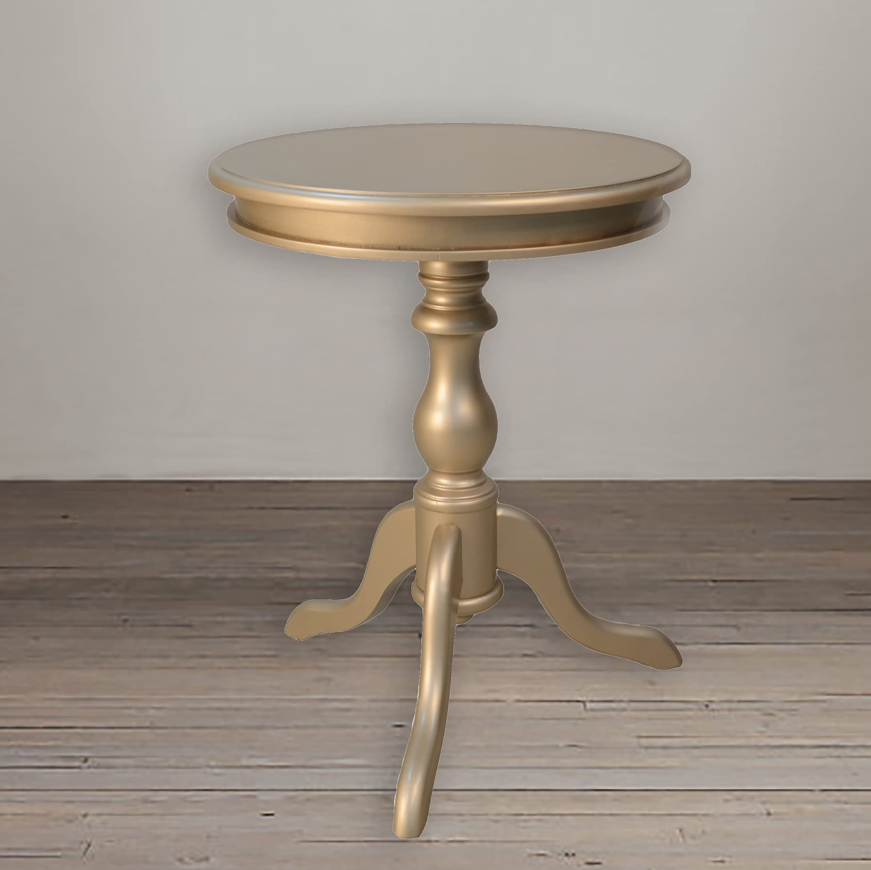 19.5" Round Accent Side End Table for Living Room, Family Room, Entryway