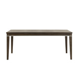 Aberll Wood Dining Table, Seat up to six, Gray