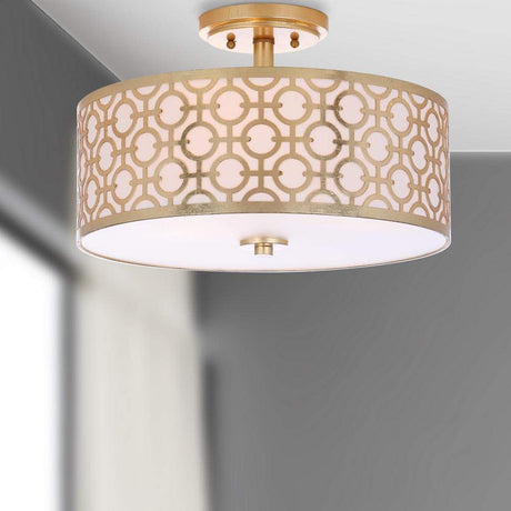 Collection Vera Chain-Link 3 Flush Mount Light