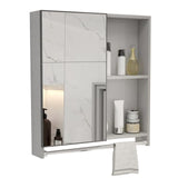 Aluminum Mirror Cabinet Bathroom Mirror Cabinet Large Storage Cabinet