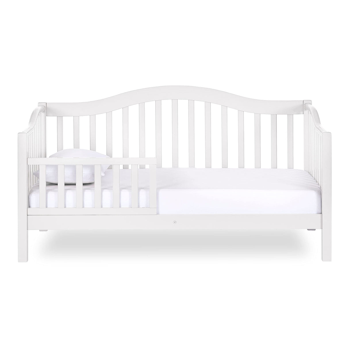 Austin Toddler Day Bed in White, Greenguard Gold Certified 54x30x29 Inch