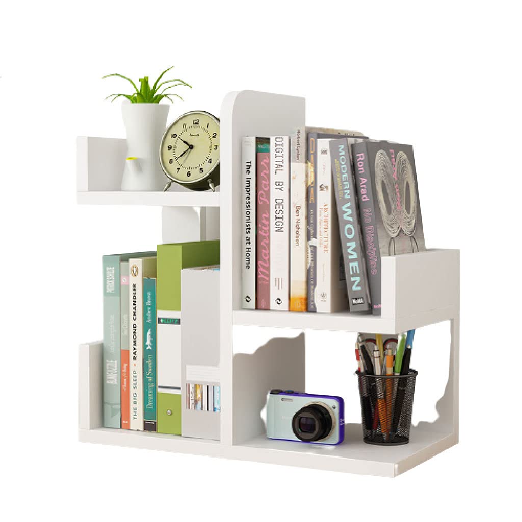 Small Bookshelf Desktop Office Home Shelf Table Student Simple Bookcase