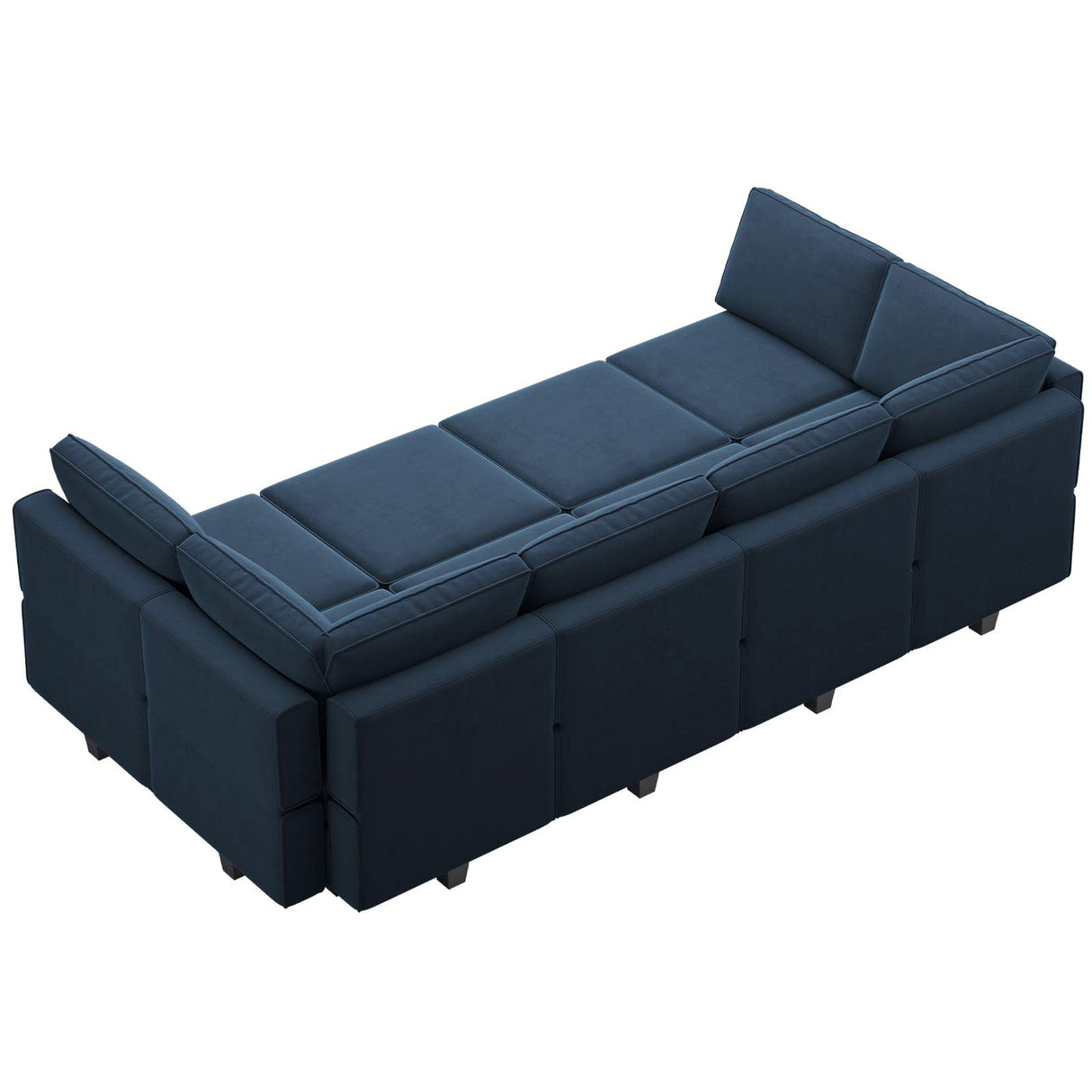 Modular Sectional Sofa with Storage Chaises Sectional Sleeper Sofa Couch 8 Seat Sectional