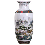 Ceramic Vase Chinese Style Decal Crafts TV Cabinet Ornaments Chinese Style