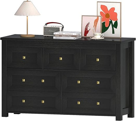 7-Drawer Dresser for Bedroom, Chest of Drawers with Ample Storage