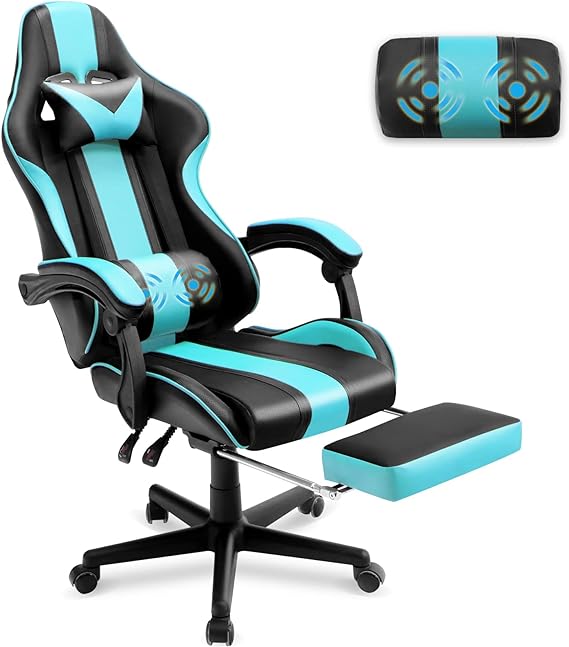 Gaming Chairs, Ergonomic Racing Style PC Game Computer Chair