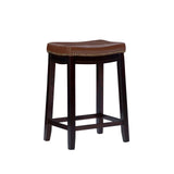 Cognac Backless Counter Stool