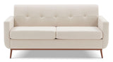 65" Loveseat Sofa, Mid Century Modern Love Seat Couches for Living Room