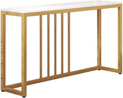 Console Table Couch Table, Large Sofa Table with Adjustable and Considerate Foot Pad