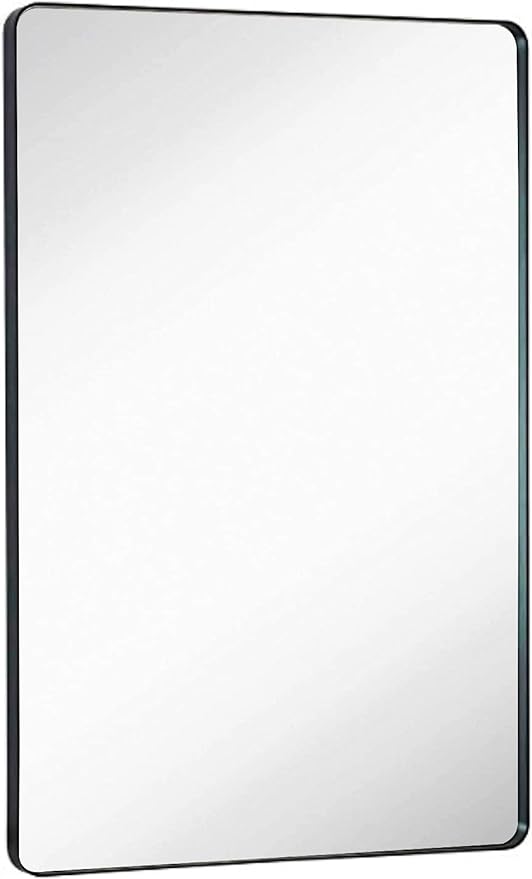 Metal Black Frame Mirror