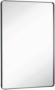 Metal Black Frame Mirror
