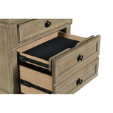 Allegra Nightstand, Pewter