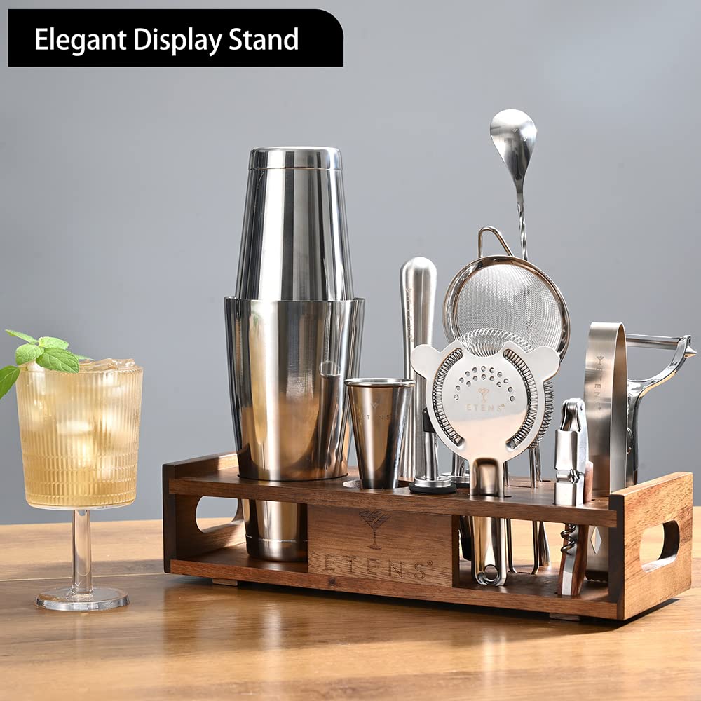 Mixology Bartender Kit Bar Tool Set | Cocktail Making Kit Boston Shaker Set