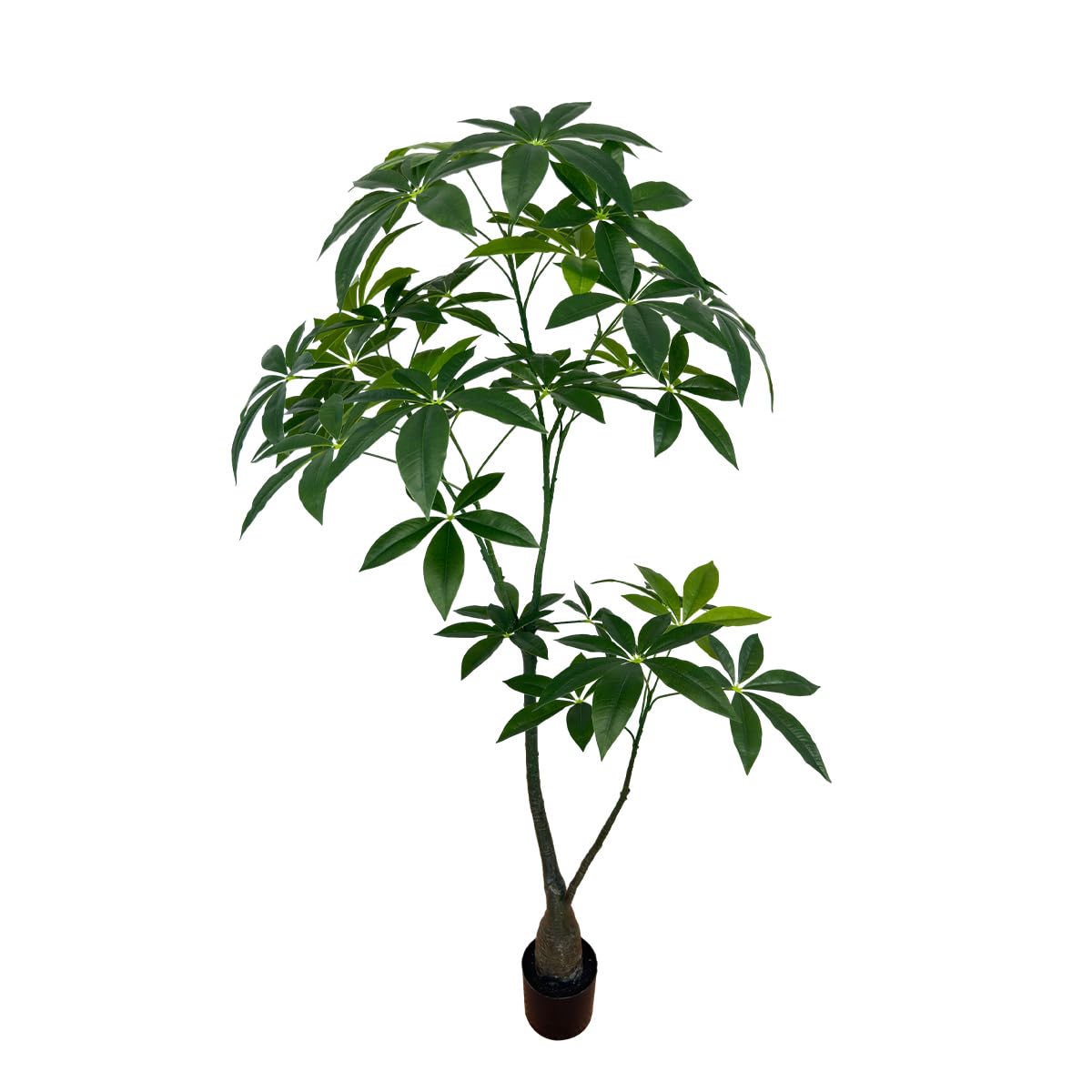 Artificial Pachira Money Tree,5ft Tall Fake Plants Artificial tree for Indoor, Fake Trees