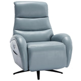 LuxNova Dual-Motor Swivel Recliner Chair with 170° Recline & Type-C Charging