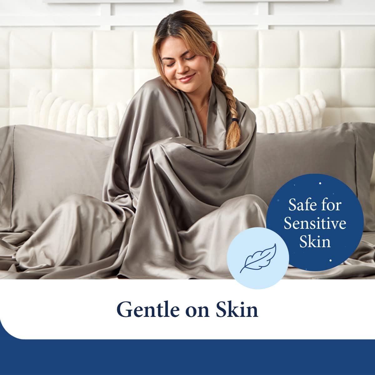 100% Rayon Derived from Bamboo Bed Sheet Set - Cooling, Breathable