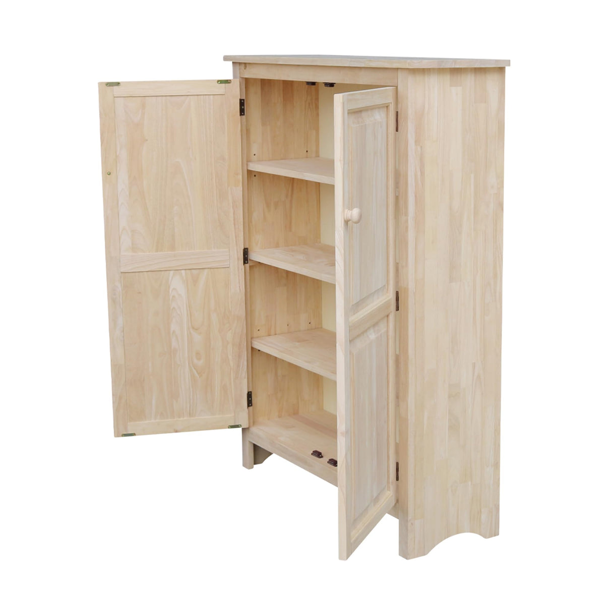 Double Jelly Cupboard-51 H Cupboard, 51-Inch, Unfinished